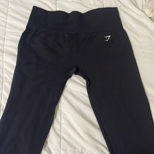 Black gymshark leggings, worn maybe once